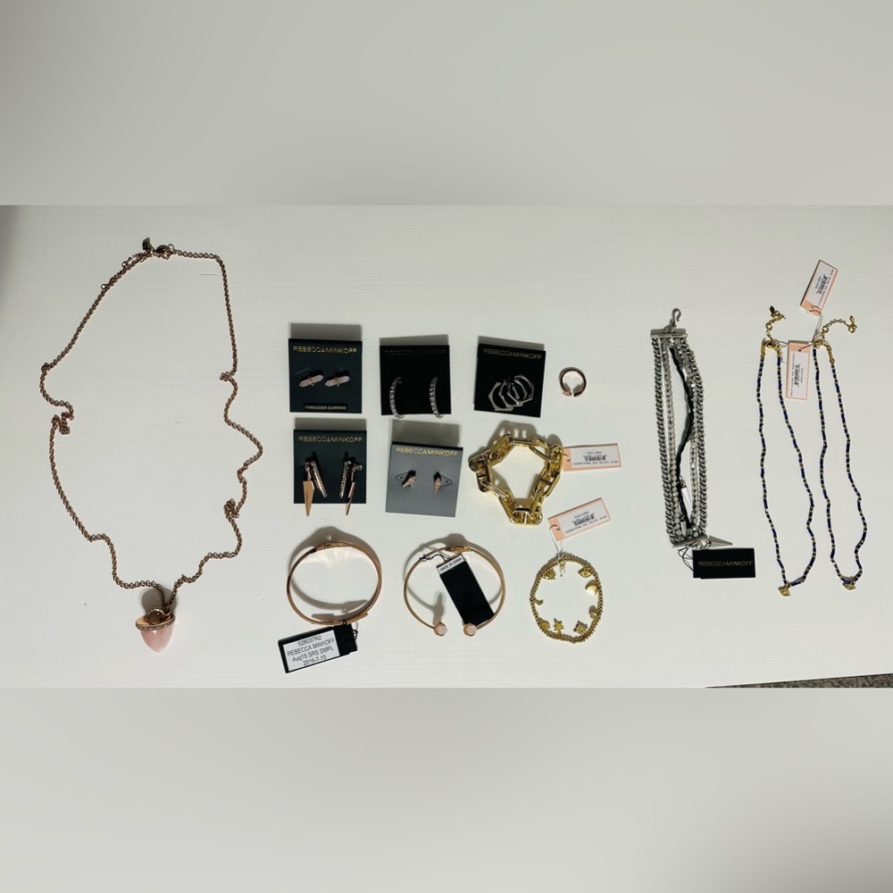 14 Piece Rebecca Minkoff Jewelry Lot